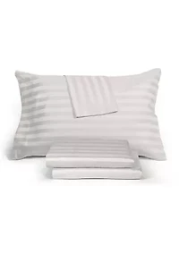 1200 Thread Count Cotton Rich Stripe Sheet Set