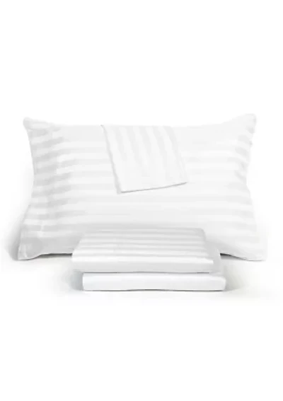 1200 Thread Count Cotton Rich Stripe Sheet Set