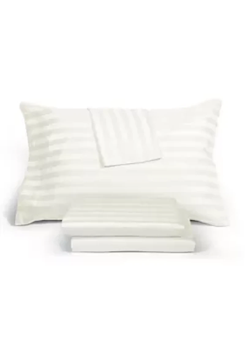 1200 Thread Count Cotton Rich Stripe Sheet Set