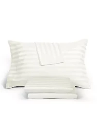 1200 Thread Count Cotton Rich Stripe Sheet Set