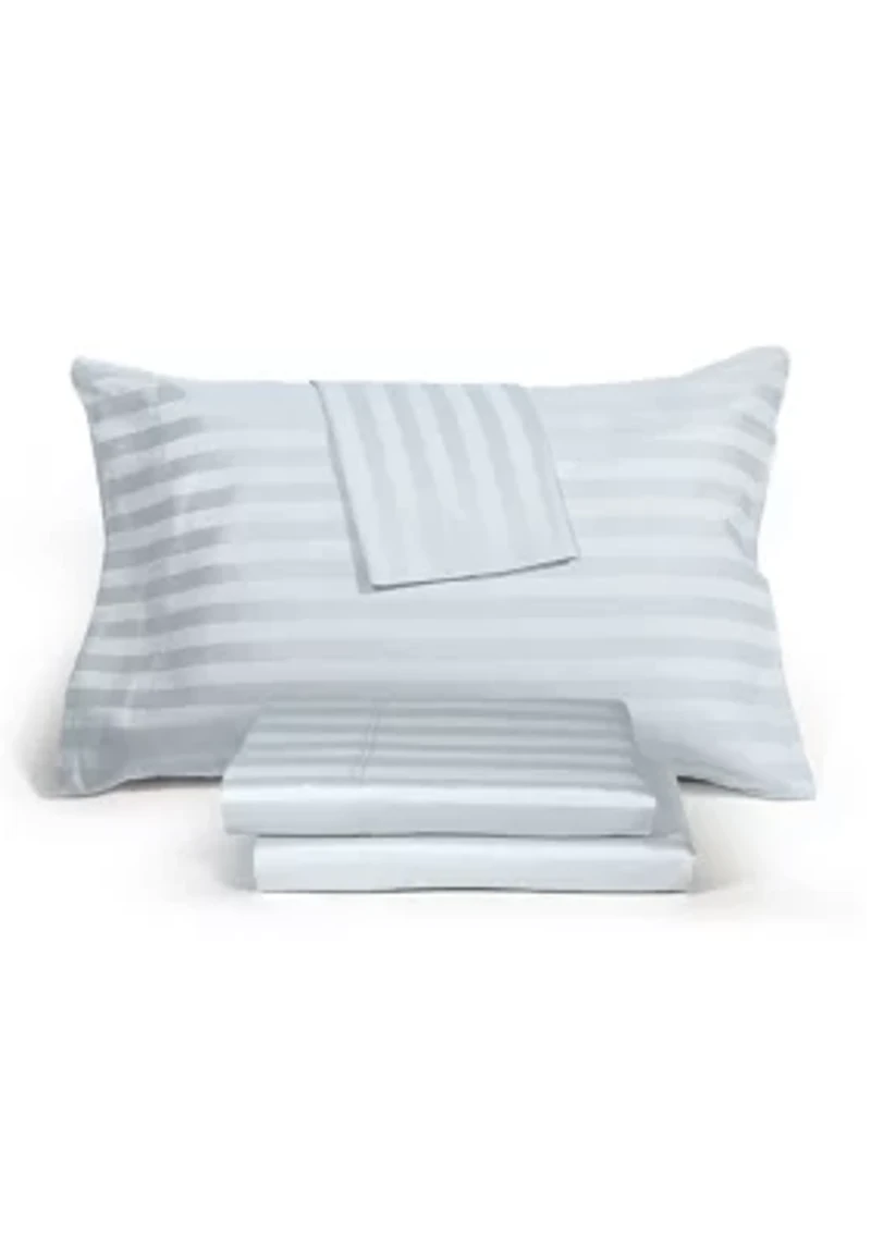 1200 Thread Count Cotton Rich Stripe Sheet Set