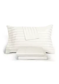 1200tc Sateen Stripe Sheet Set