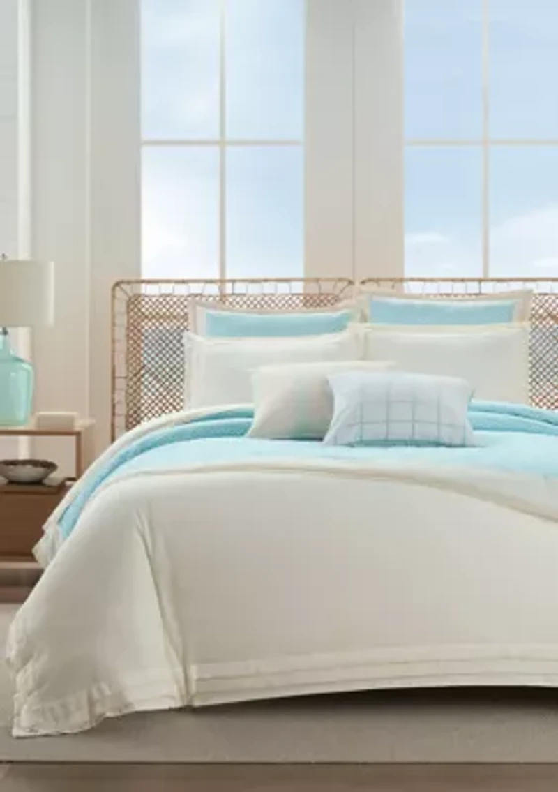Bellweather White Comforter Set