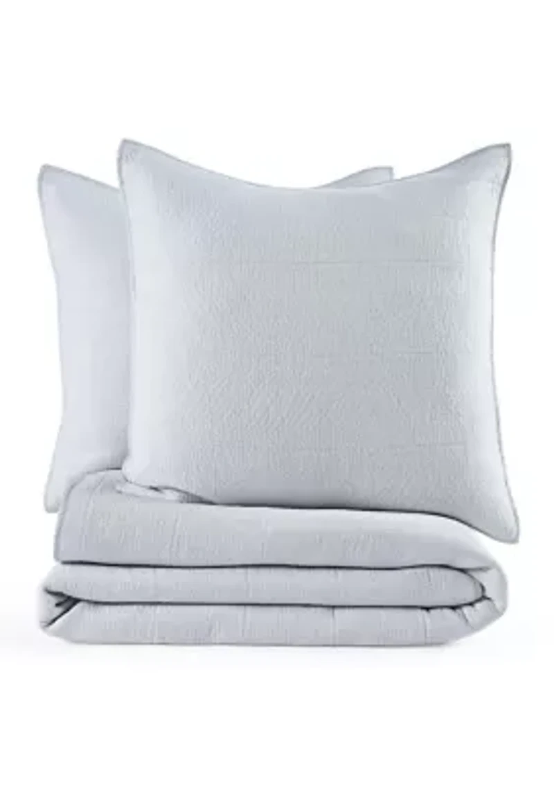 Tideline Gray Euro Shams
