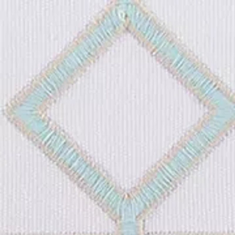 Trellis Square Chambray Decorative Pillow