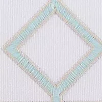 Trellis Square Chambray Decorative Pillow