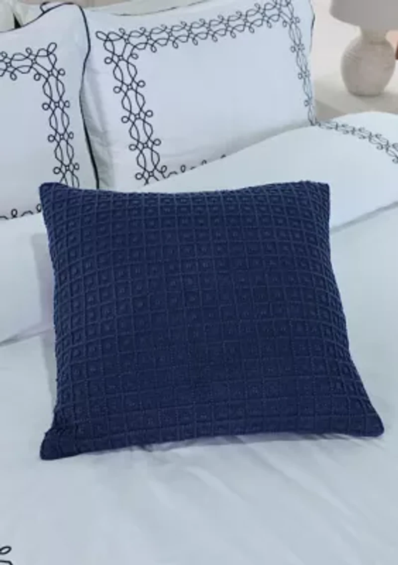 High Low Textured Pillow