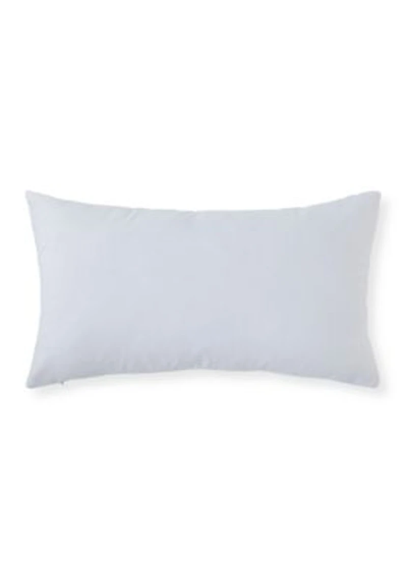Pleated Cotton Percale Waves Decorative Pillow