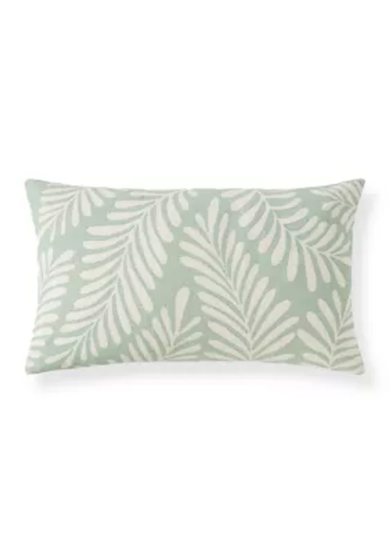 Cedar Island Breakfast Sage Decorative Throw Pillow