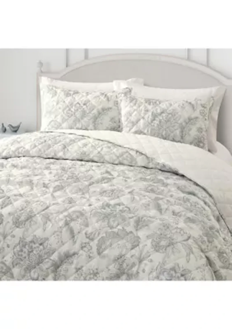 Florence 3 Piece Quilt Set