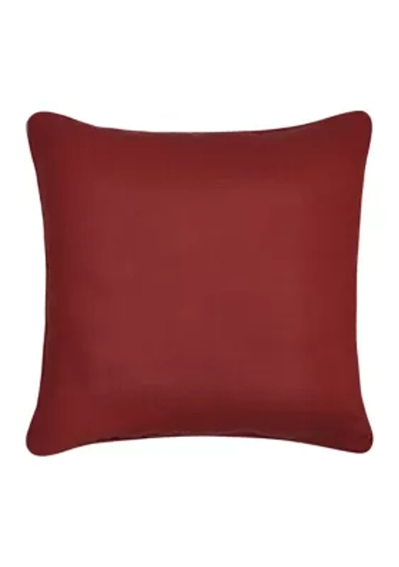 Capri 20" Square Decorative Throw Pillow