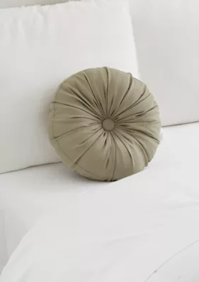 Raphael Tufted Round Decorative Throw Pillow