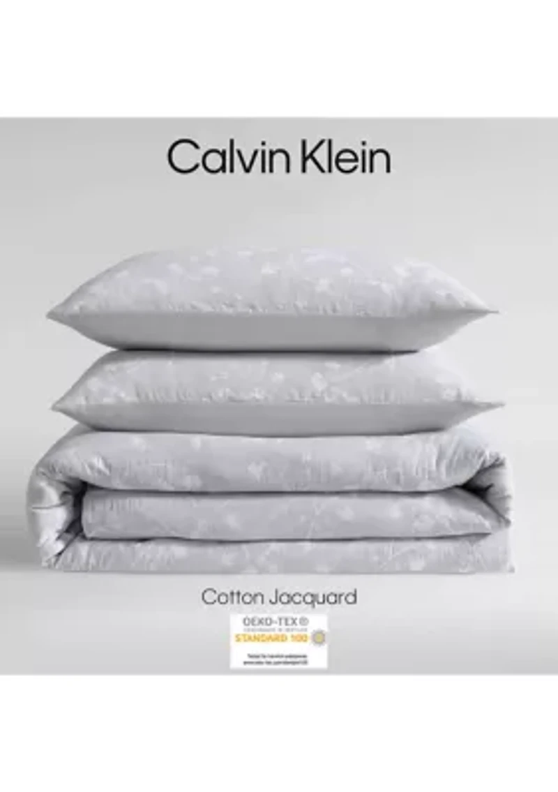 Umbra Floral Jacquard Comforter Set