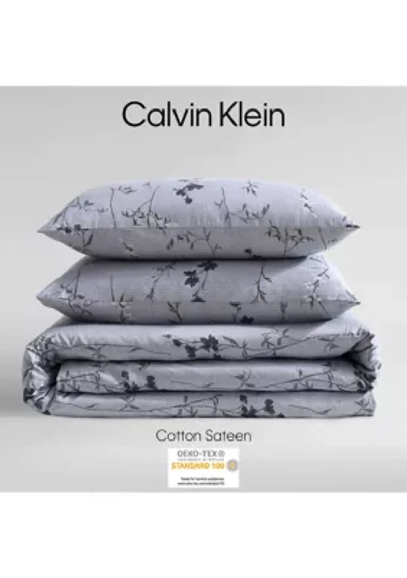 Wildflower Sateen Comforter Set