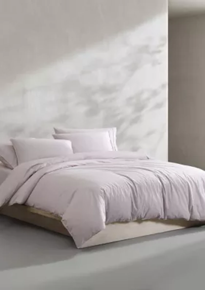 Washed Percale Comforter Set