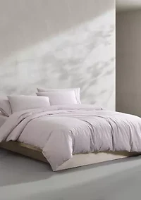 Washed Percale Comforter Set