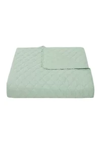 Sacramento Green 5 Piece Comforter Quilt Set