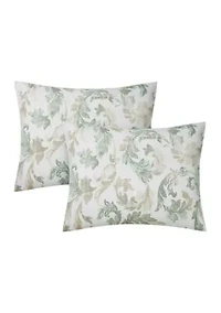 Sacramento Green 5 Piece Comforter Quilt Set
