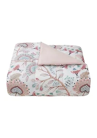 Apollo Rose 5 Piece Comforter Quilt Set