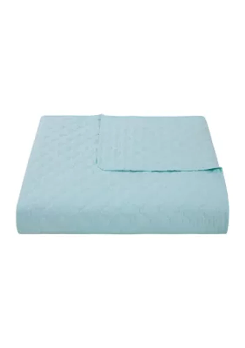 Allerton Blue 5 Piece Comforter Quilt