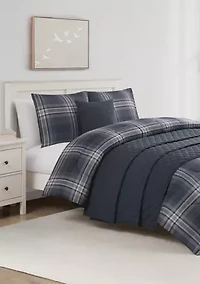 Ricardo Blue 5 Piece Comforter Quilt Set