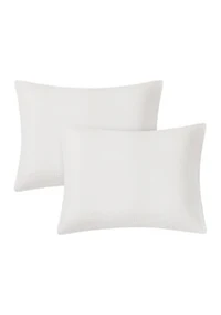 Waffle Ave 5 Piece White Comforter Set