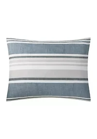 Easton Stripe 5-Piece Comforter and Quilt Set