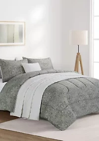 Holiday Lace Comforter & Quilt 5-Piece Bed Set