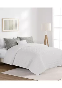 Holiday Lace Comforter & Quilt 5-Piece Bed Set