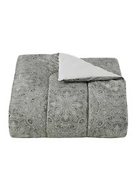 Holiday Lace Comforter & Quilt 5-Piece Bed Set 