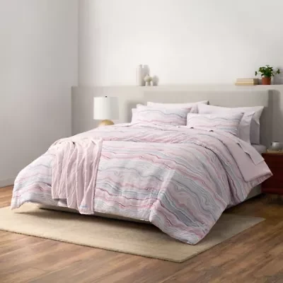 Microfiber Soft & Lightweight Percale Comforter Set