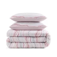 Microfiber Soft & Lightweight Percale Comforter Set