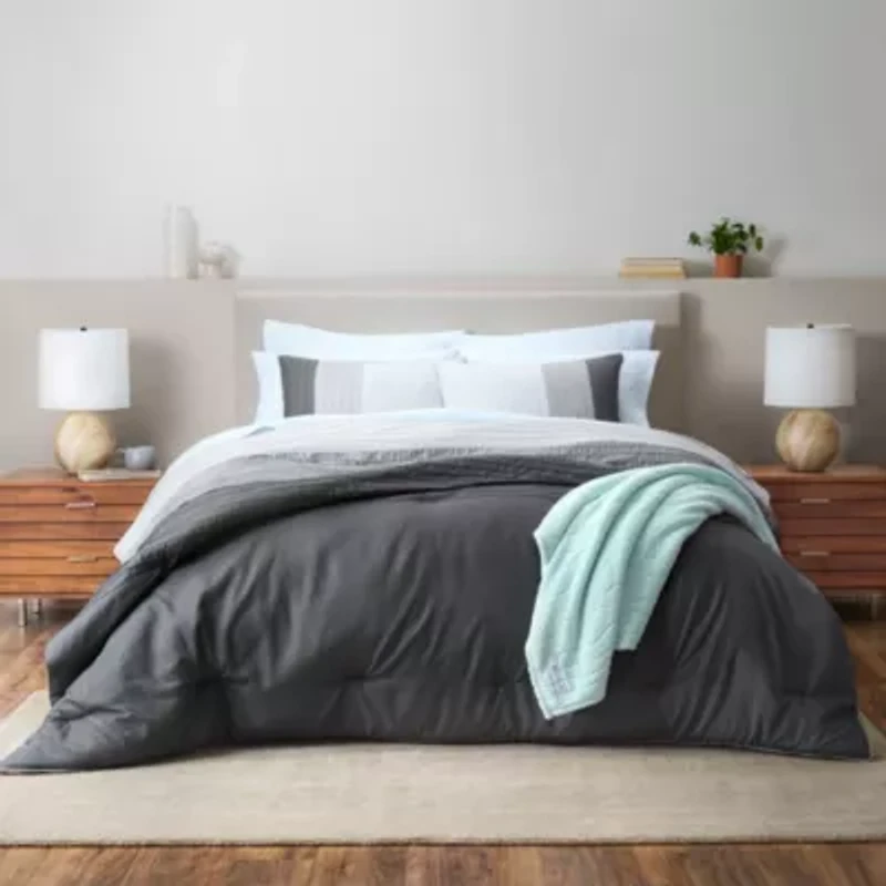 Microfiber Soft & Lightweight Percale Comforter Set