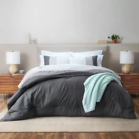Microfiber Soft & Lightweight Percale Comforter Set