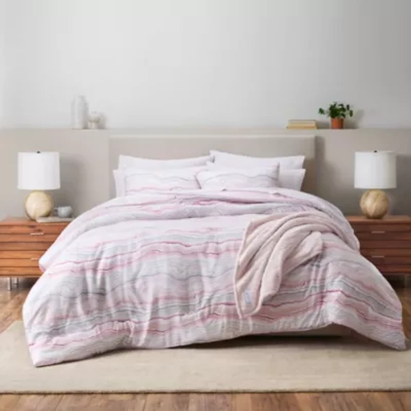 Microfiber Soft & Lightweight Percale Comforter Set