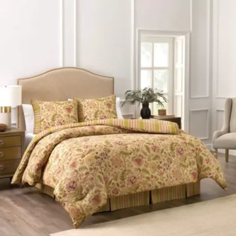 Imperial Dress 4-Piece 100% Cotton Comforter Set