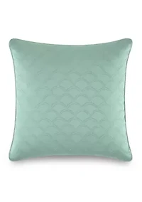Sri Lankan Teal Decorative Pillow