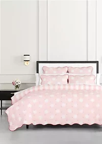Stripe Dot Quilt Set