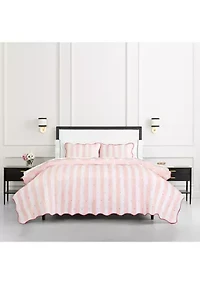 Stripe Dot Quilt Set