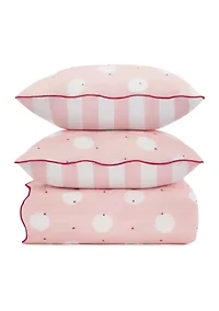 Stripe Dot Quilt Set