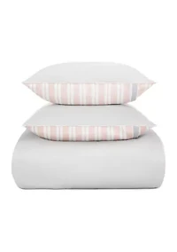 Engineered Stripe Comforter Set