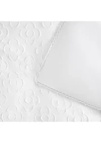 Geo Clip Jacquard Comforter Set