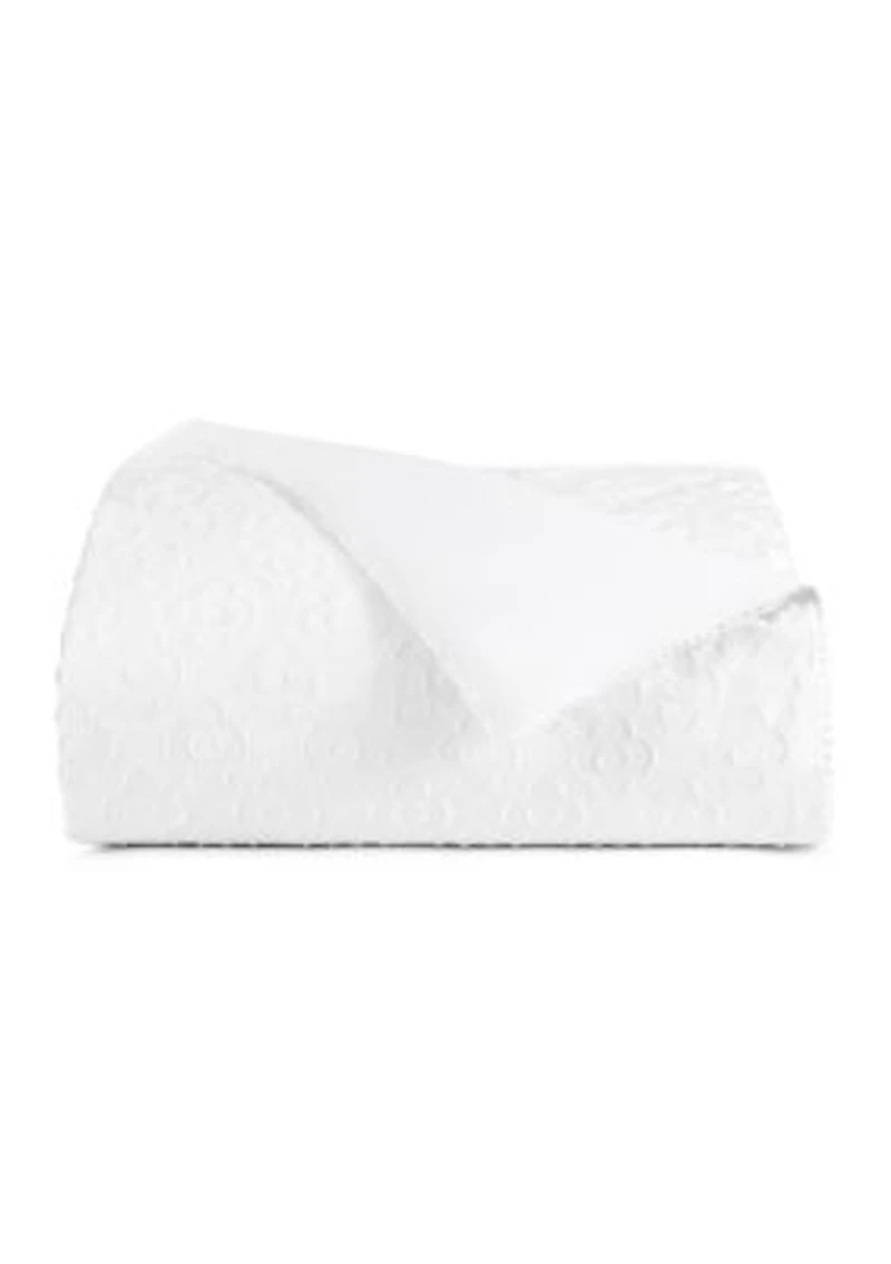 Geo Clip Jacquard Comforter Set
