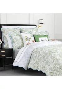 Kate Spade Tree Toile Quilt Set