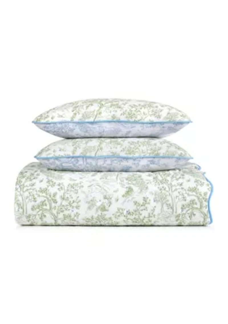 Kate Spade Tree Toile Quilt Set