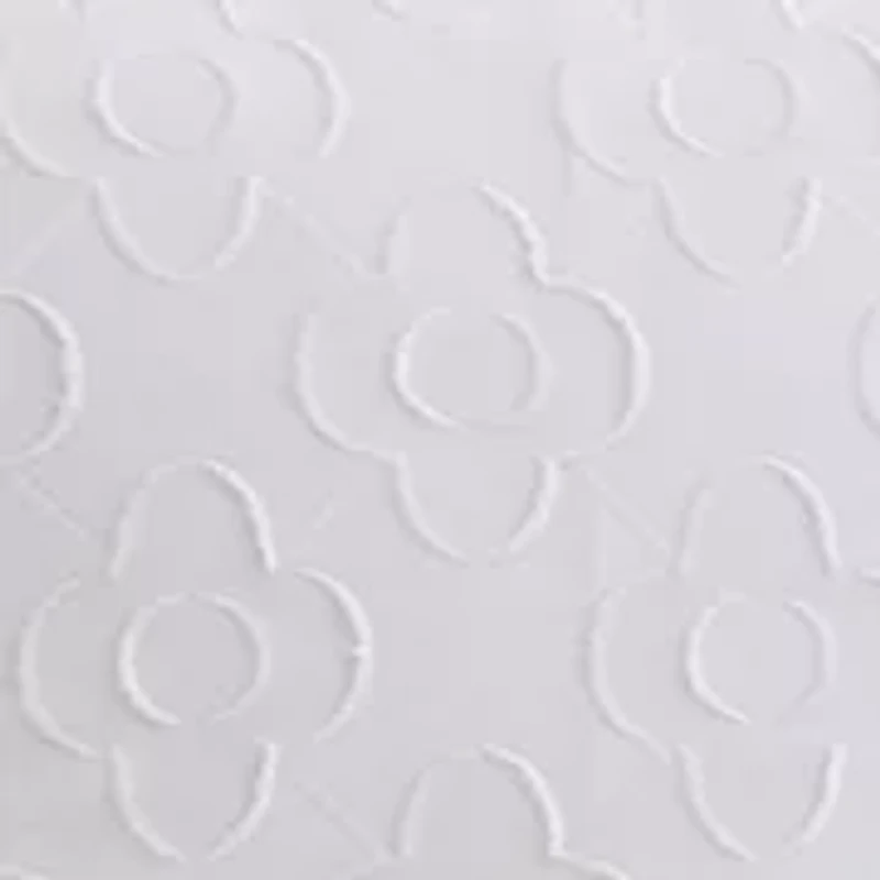 Geometric Clipped Jacquard Comforter Set