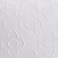 Geometric Clipped Jacquard Comforter Set