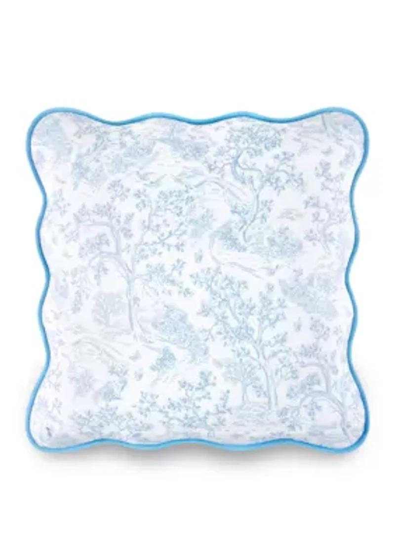 Tree Toile Euro Sham