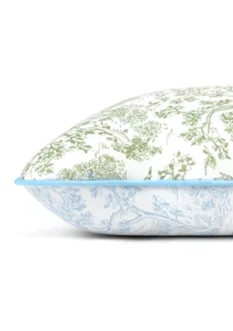 Tree Toile Euro Sham