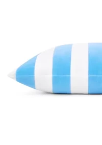 Striped Velvet Pillow